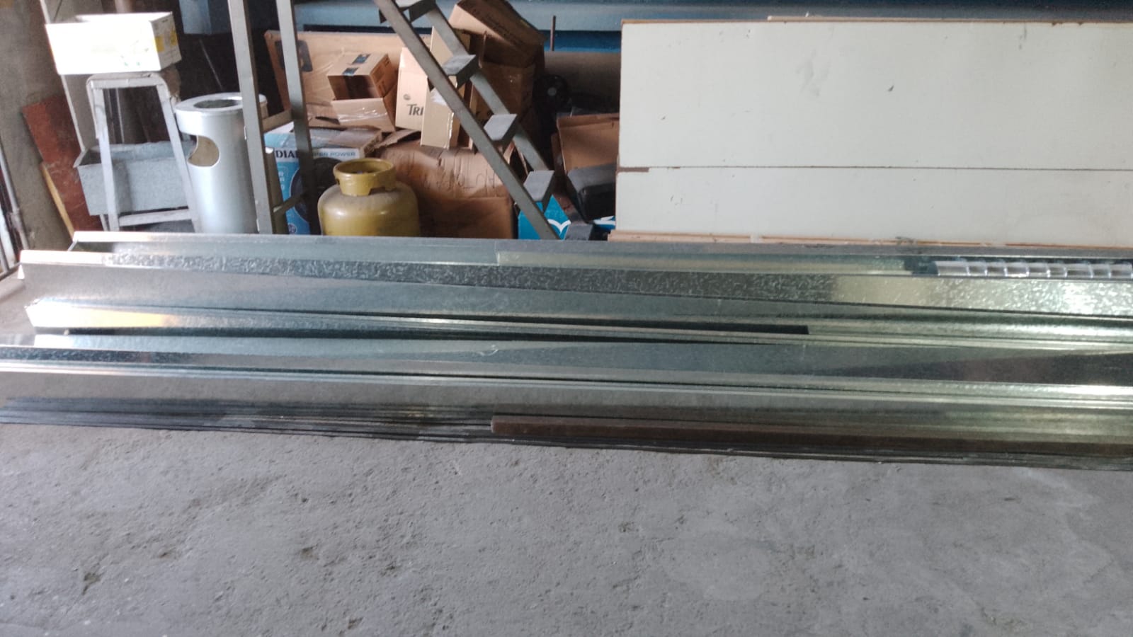 Perfis galvanizados
